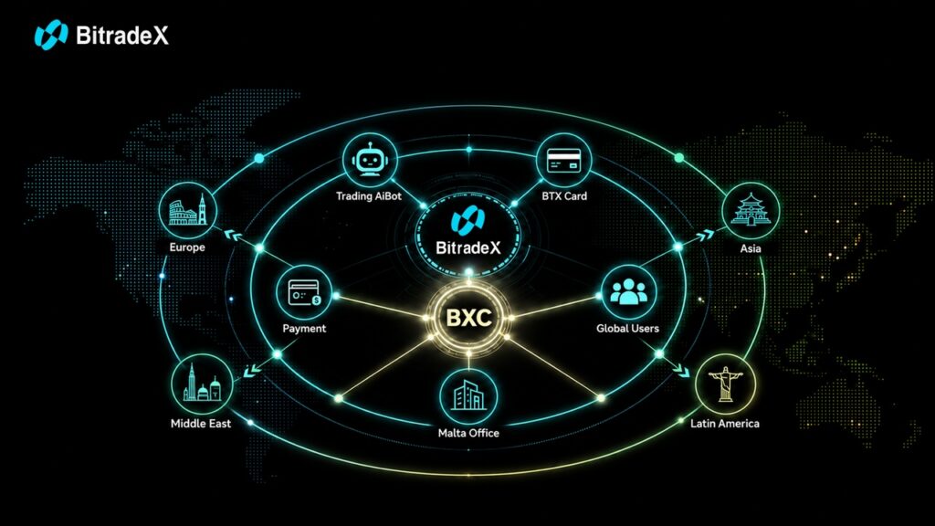 BitradeX グローバル決済エコシステムの展開
