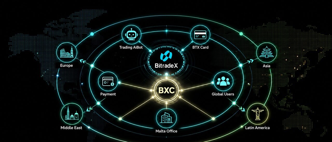 BitradeX グローバル決済エコシステムの展開