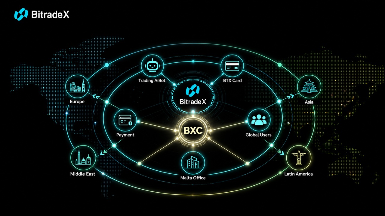 BitradeX グローバル決済エコシステムの展開