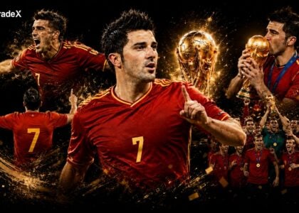 David Villa ワールドカップ名場面コラージュ